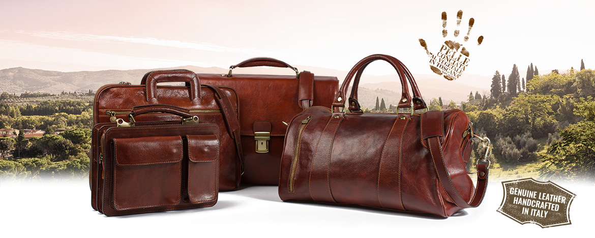 The best handmade leather bags from Tuscany